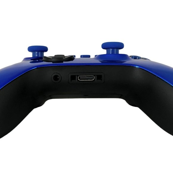 Custom Microsoft Xbox Series X / S Wireless Controller - Glossy Chrome Blue - Picture 4 of 8